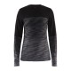 Dámské triko Craft Wool Comfort černá vzor