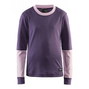 Dětský set Craft Baselayer 2-pack fialová