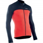 Pánský cyklodres Northwave Force 2 Jersey LS černá s červenou