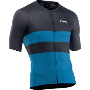 Pánský cyklodres Northwave Blade Air Jersey Short Sleeve modrá