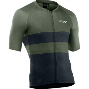 Pánský cyklodres Northwave Blade Air Jersey Short Sleeve zelená