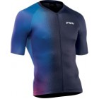 Pánský cyklodres Northwave Blade Jersey Short Sleeve Black Iridescent
