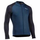 Pánský cyklodres Northwave Blade 4 Jersey LS černá s modrou