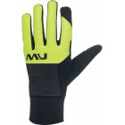 Cyklorukavice Northwave Fast Gel Glove černá se žlutou