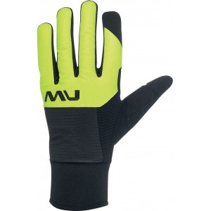 Cyklorukavice Northwave Fast Gel Glove černá se žlutou