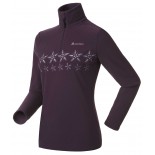 Dámská mikina Odlo Stoos Micro Fleece fialová
