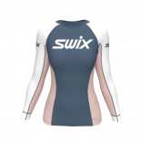 Dámské triko Swix RaceX modrá s bílou