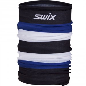Funkční nákrčník Swix Focus modrá s bílou