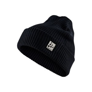 Čepice Craft Core Rib Knit černá