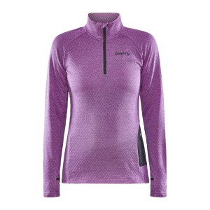 Dámský polorolák Craft Core Trim Thermal růžová