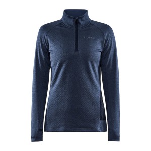 Dámský polorolák Craft Core Trim Thermal tmavě modrá