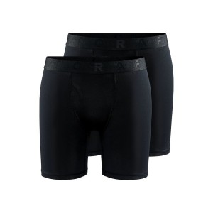 Pánské boxerky Craft Core Dry 6" černá 2-pack