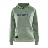 Dámská mikina Craft Core Hood světle zelená