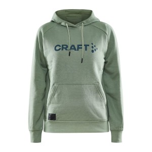 Dámská mikina Craft Core Hood světle zelená