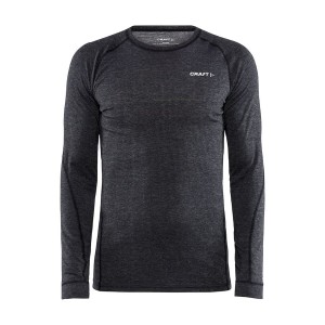 Pánské triko Craft Core Wool Merino LS černá