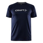 Pánské triko Craft Core Unify Logo tmavě modrá