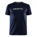 Pánské triko Craft Core Unify Logo tmavě modrá