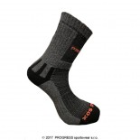 Ponožky Progress Hiking Sox šedá