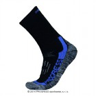 Progress ponožky X-Treme černá s modrou