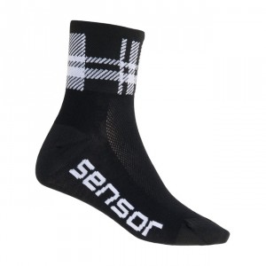 Ponožky Sensor Race Square černá