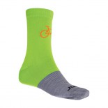 Ponožky Sensor Tour Merino Wool šedá se zelenou