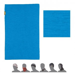 Multifunkční šátek Sensor Tube Merino Wool modrá