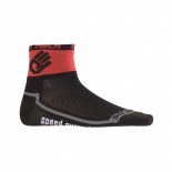 Ponožky Sensor Race Lite Ruka černá s červenou