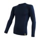 Pánské triko Sensor Merino DF Deep blue dl.rukáv tmavě modrá