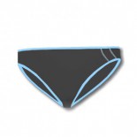 Dámské kalhotky Sensor Lissa černá s modrou